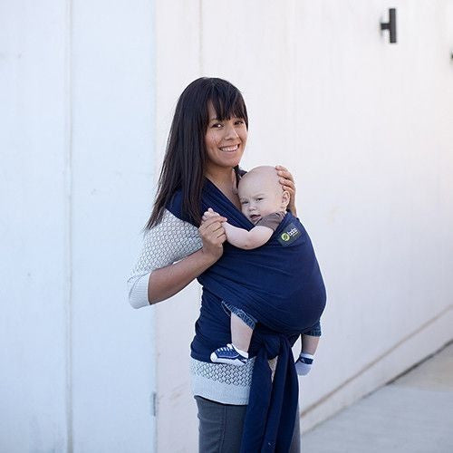 Boba Stretchy Wrap - Navy Blue - Stretchy Wrap - Boba - Afterpay - Zippay Carry Them Close