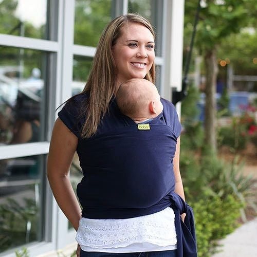 Boba Stretchy Wrap - Navy Blue - Stretchy Wrap - Boba - Afterpay - Zippay Carry Them Close