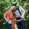 Boba Stretchy Wrap - Orange - Stretchy Wrap - Boba - Afterpay - Zippay Carry Them Close