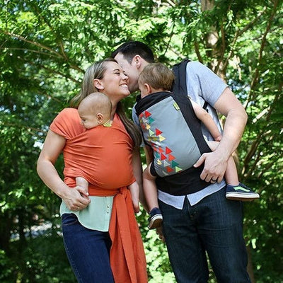 Boba Stretchy Wrap - Orange - Stretchy Wrap - Boba - Afterpay - Zippay Carry Them Close