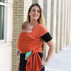 Boba Stretchy Wrap - Orange - Stretchy Wrap - Boba - Afterpay - Zippay Carry Them Close