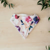 Snuggle Hunny Kids - Dribble Bandana Bib - Floral Kiss