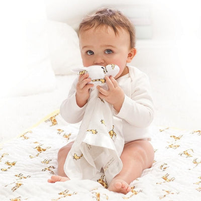 Aden and Anais - Musy Mate Lovely Comforter - Jungle Jam (Giraffe) - Security Blanket - Aden and Anais - Afterpay - Zippay Carry Them Close