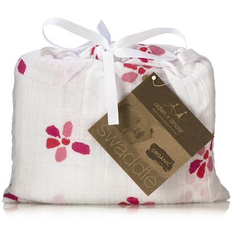 Aden and Anais - Swaddle - Bloom (Organic), , swaddle, Aden and Anais, Carry Them Close  - 2