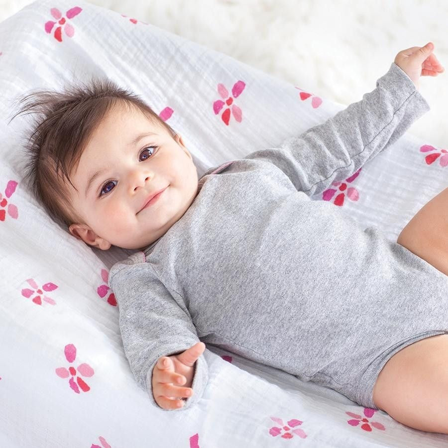 Aden and Anais - Swaddle - Bloom (Organic), , swaddle, Aden and Anais, Carry Them Close  - 1