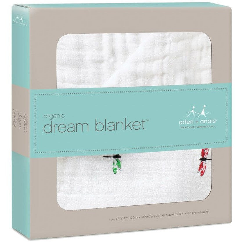 Aden and Anais - Dream Blanket (Snuggle Bug) - Baby Blankets - Aden and Anais - Afterpay - Zippay Carry Them Close