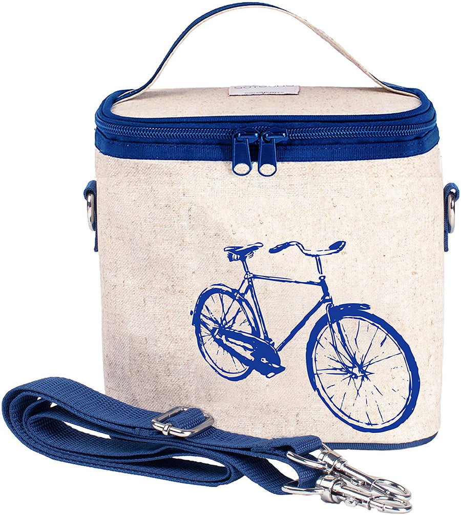 SoYoung - Large Insulated Cooler Bag - Blue Bicycle