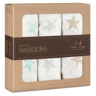 Aden and Anais - Bamboo swaddles (Milky Way 3 Pack) - swaddle - Aden and Anais - Afterpay - Zippay Carry Them Close