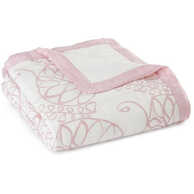 Aden and Anais - Dream Blankets Bamboo tranquility - leafy - Baby Blankets - Aden and Anais - Afterpay - Zippay Carry Them Close