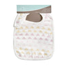 Aden and Anais - Snap Bib Silky Soft Bamboo - Set 3 - Primrose Birch Metallic