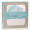 Aden and Anais - Organic Cot Sheet - Sky Blue
