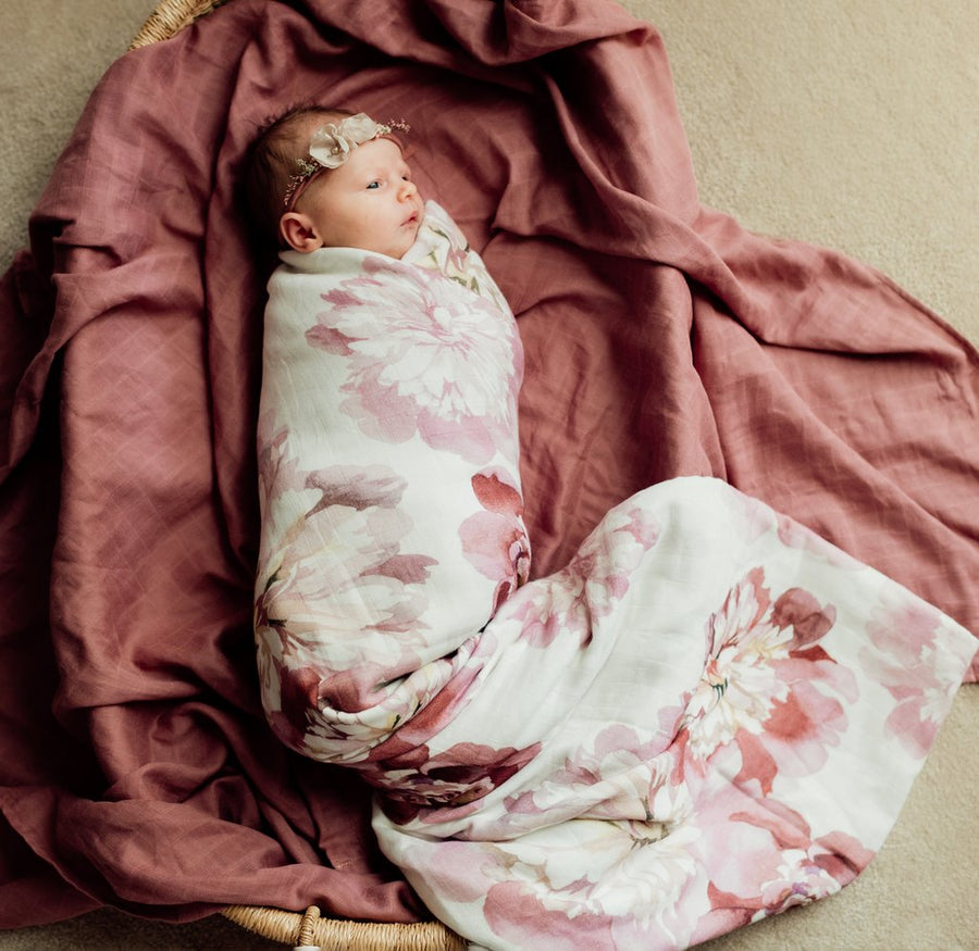Snuggle Hunny Kids - Organic Muslin Wrap - Anthe