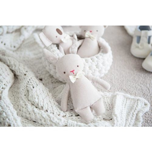 Alimrose - Linen Bear Rattle