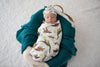 Kute Cuddles - Organic Bamboo Muslin Swaddle - Anzu