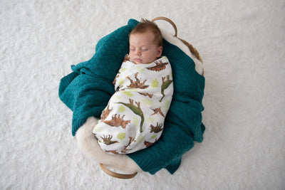 Kute Cuddles - Organic Bamboo Muslin Swaddle - Anzu