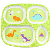 Bumkins - Melamine Divided Plate - Dino