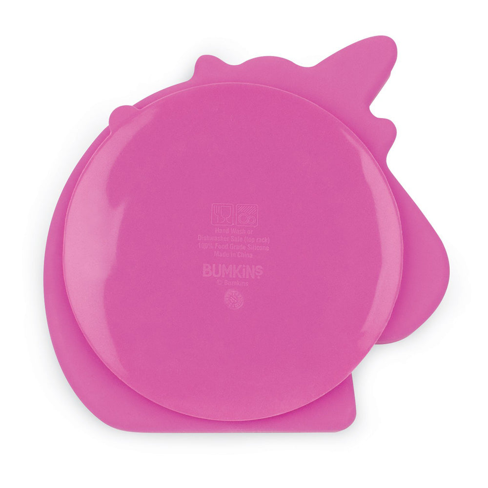 Bumkins - Silicone Grip Dish - Unicorn