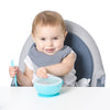 Bumkins - Silicone Grip First Foods Bowl Set - Blue