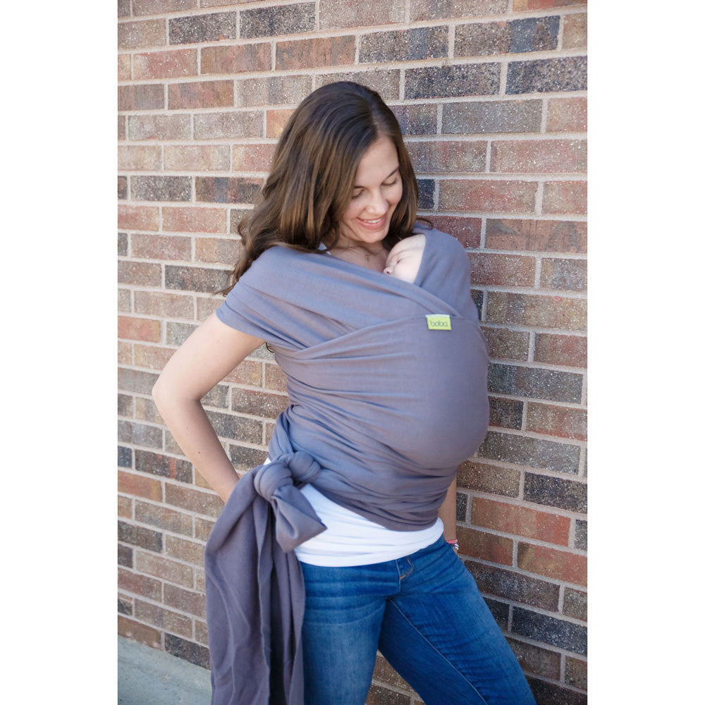 Boba Stretchy Wrap - Dark Grey Organic