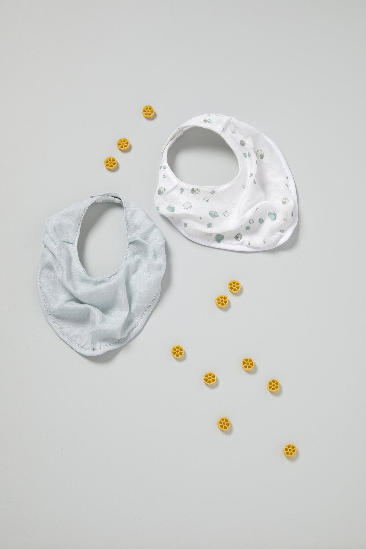 Little Bamboo - Bamboo Muslin Bibs (2pk) - Whisper