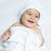Little Bamboo - Hooded Towel White - Bath - Little Bamboo - Afterpay - Zippay Carry Them Close
