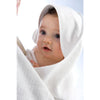 Little Bamboo - Hooded Towel White - Bath - Little Bamboo - Afterpay - Zippay Carry Them Close