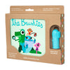 Brushie - Silicone Finger Gum Toothbrush & Book Set - Willa the Whale