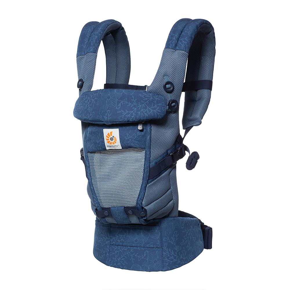 Ergobaby Adapt Carrier Cool Air Mesh Blue Blooms Carry Them Close