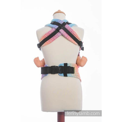 Lenny Lamb Ergonomic Carrier (TODDLER) -  BIG LOVE RAINBOW - Toddler Carrier - Lenny Lamb - Afterpay - Zippay Carry Them Close
