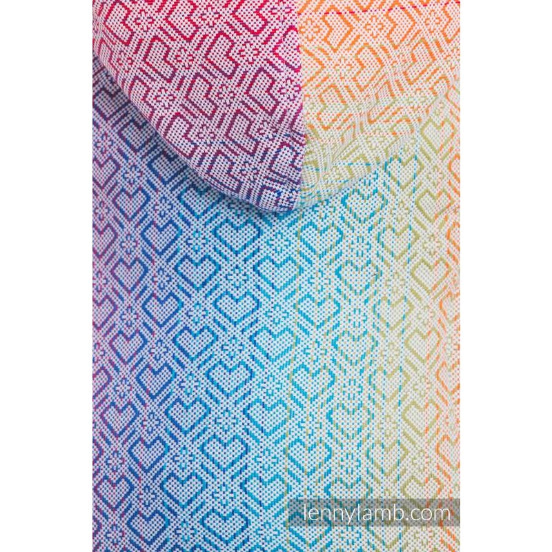 Lenny Lamb Ergonomic Carrier (TODDLER) -  BIG LOVE RAINBOW - Toddler Carrier - Lenny Lamb - Afterpay - Zippay Carry Them Close