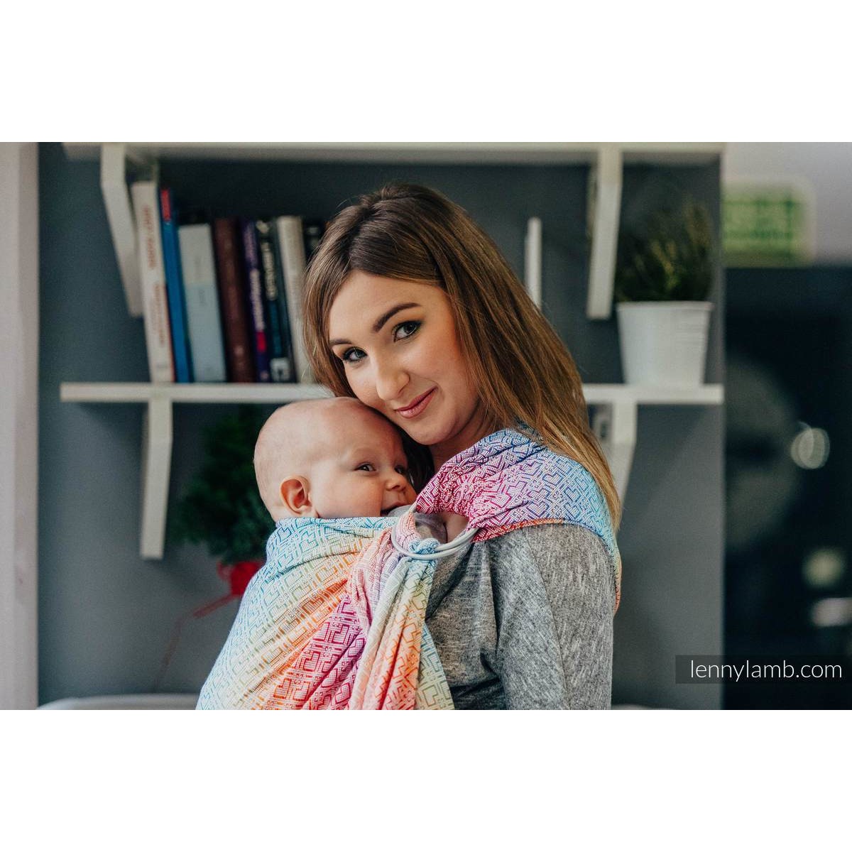 Lenny Lamb Ring Sling - Big Love Rainbow - Ring Sling - Lenny Lamb - Afterpay - Zippay Carry Them Close