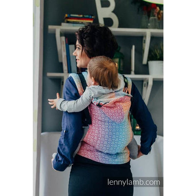 Lenny Lamb Ergonomic Carrier (TODDLER) -  BIG LOVE RAINBOW - Toddler Carrier - Lenny Lamb - Afterpay - Zippay Carry Them Close