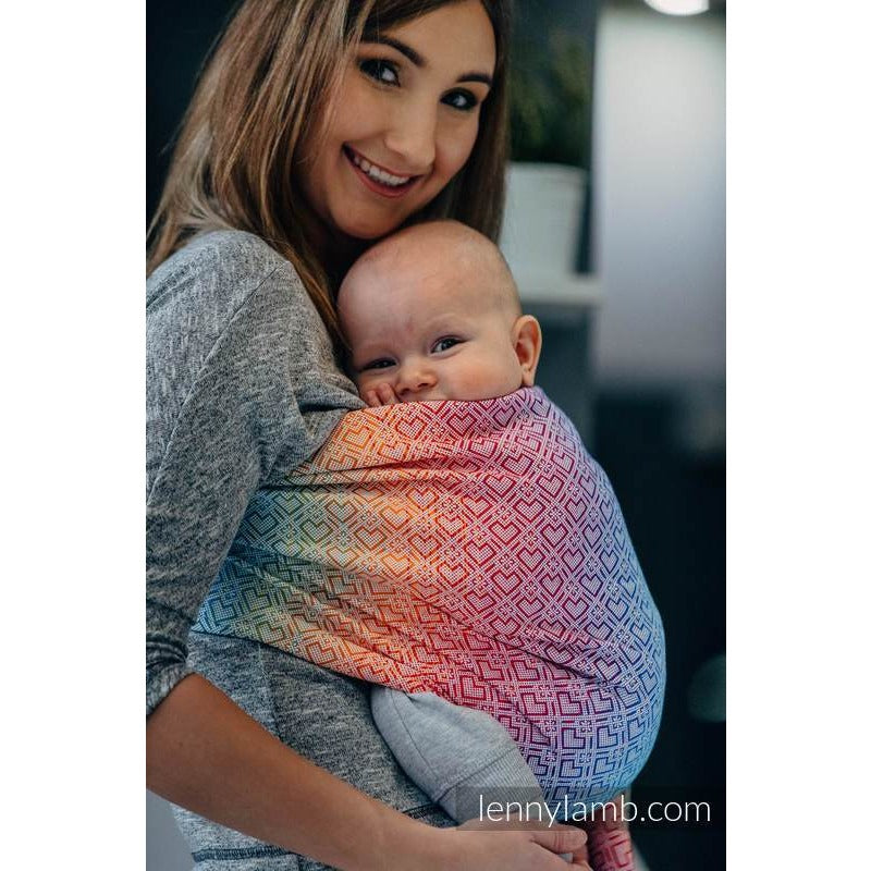 Lenny Lamb Ring Sling - Big Love Rainbow - Ring Sling - Lenny Lamb - Afterpay - Zippay Carry Them Close
