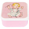 Sass & Belle Mini Snack Box - Vintage Nursery Pink - Lunch & Snack Boxes - Sass & Belle - Afterpay - Zippay Carry Them Close