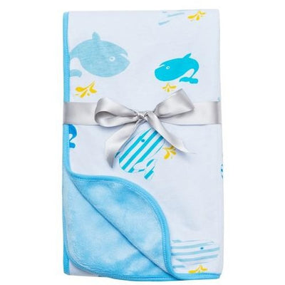 Bubble - Dream Blanket (Whale of a Time) - Baby Blankets - Bubble - Afterpay - Zippay Carry Them Close