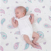 Bubble - Baby Swaddle Bamboo (Paisley Set of 3) - swaddle - Bubble - Afterpay - Zippay Carry Them Close