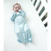 Love to Dream - Love to Swaddle Up Bamboo Summer Lite - Ocean - Swaddle - Love To Deam - Afterpay - Zippay Carry Them Close