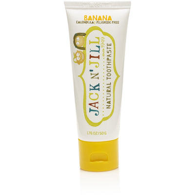 Jack n' Jill - Natural Tooth Paste Banana - Mouth Care - Jack n Jill - Afterpay - Zippay Carry Them Close