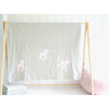 Alimrose Knit Stroller Blanket - Deer and Dots Pink - Baby Blankets - Alimrose - Afterpay - Zippay Carry Them Close