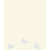 Alimrose Knit Cot Blanket - Bunnies and Dots Ivory - Bedding - Alimrose - Afterpay - Zippay Carry Them Close