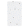 Little Turtle Baby - Changing Pad Cover - Pale Blue & Grey Spots