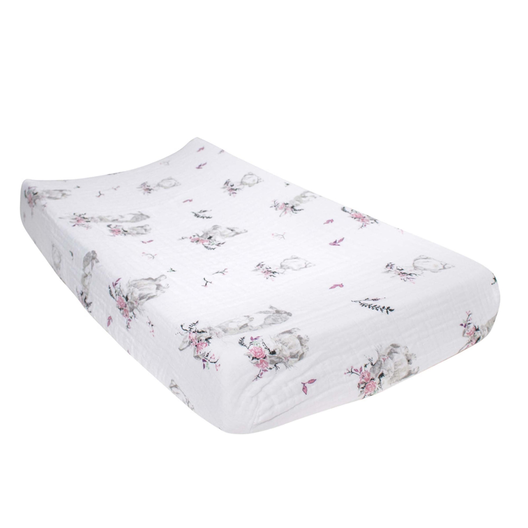Bebe Au Lait - Changing Pad Cover - Bunny Tails