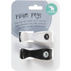 All4Ella Pram Pegs (2set) - Black/White - Accessories - All4Ella - Afterpay - Zippay Carry Them Close