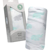 All4Ella Jersey Baby Swaddle Wrap - Elephant - Swaddle - All4Ella - Afterpay - Zippay Carry Them Close