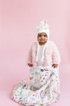 Clementine Kids - Cotton Muslin Baby Swaddle - Unicorn Land