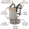 Tula Free-To-Grow Carrier - Coast Overcast - Baby Carrier - Tula - Afterpay - Zippay Carry Them Close