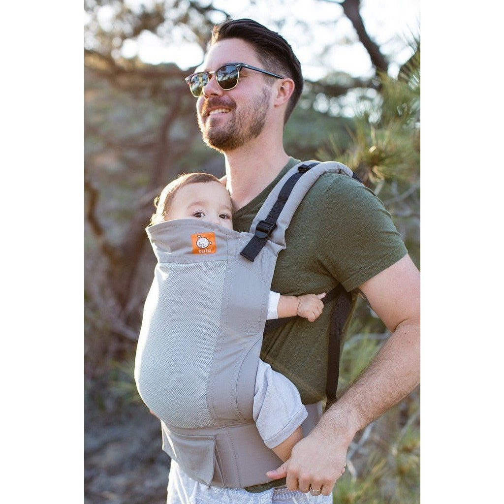 Tula Baby Carrier Standard - Coast (Mesh) Overcast - Baby Carrier - Tula - Afterpay - Zippay Carry Them Close