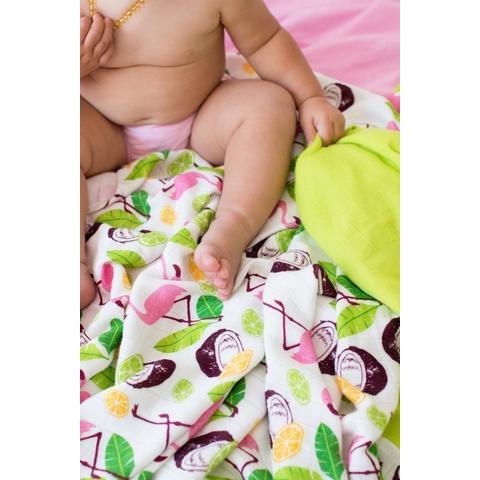 Tula Blanket - Coco Flamingo (Set of 3) - Baby Blankets - Tula - Afterpay - Zippay Carry Them Close