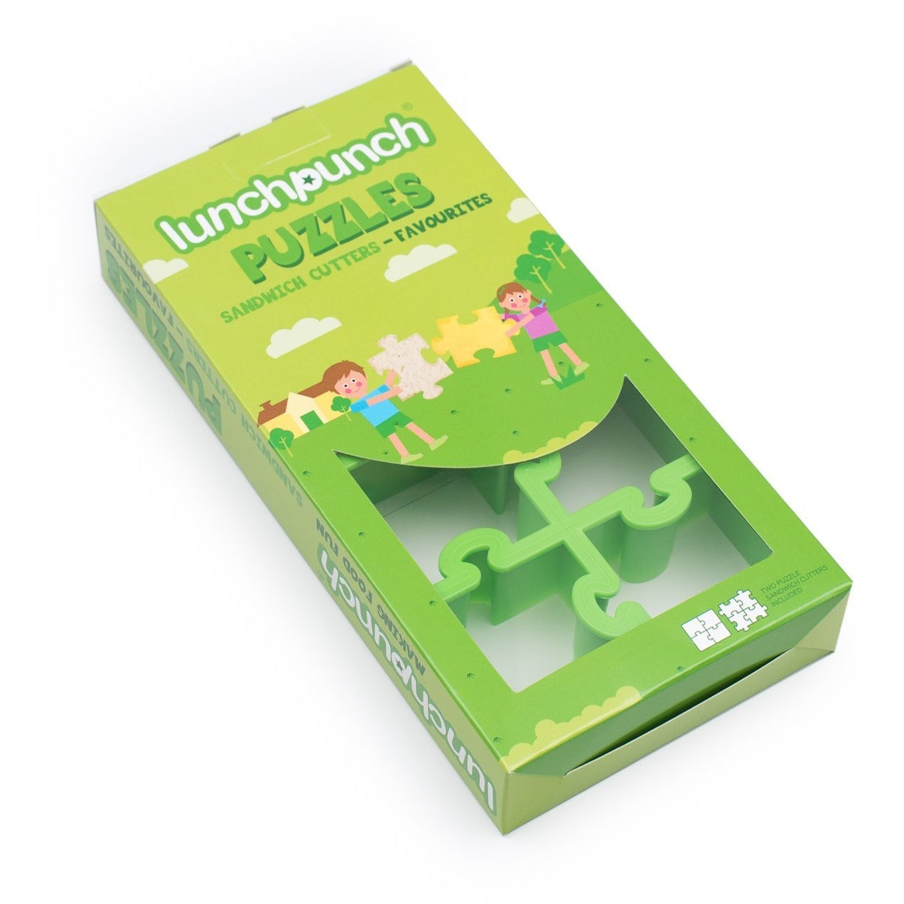 Lunch Punch Sandwich Cutters Pairs - Puzzles