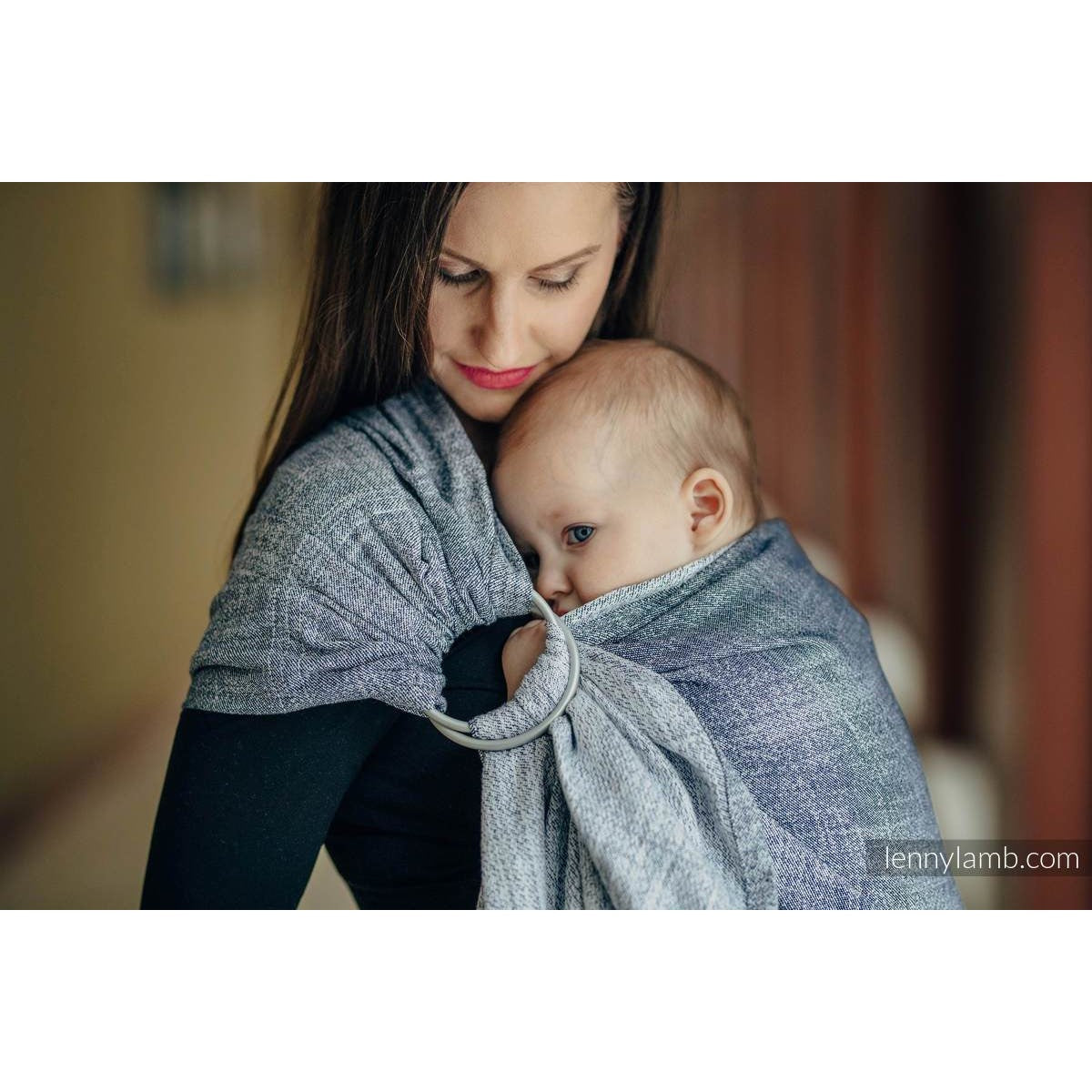 Lenny Lamb Ring Sling - Denim Blue - Ring Sling - Lenny Lamb - Afterpay - Zippay Carry Them Close